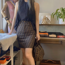 Load image into Gallery viewer, FENDI classic FF logo skirt