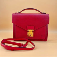 Load image into Gallery viewer, LOUIS VUITTON Red Metie Vintage handbag