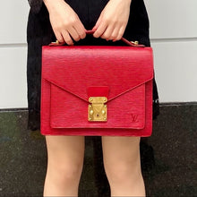 Load image into Gallery viewer, LOUIS VUITTON Red Metie Vintage handbag