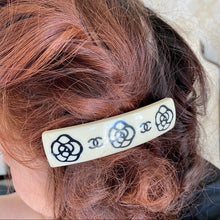 Load image into Gallery viewer, CHANEL vintage Camellia hair barrette