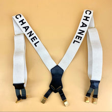 Load image into Gallery viewer, CHANEL vintage white Pants straps