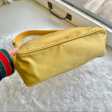 Load image into Gallery viewer, PRADA yellow nylon Hobo