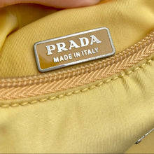 Load image into Gallery viewer, PRADA yellow nylon Hobo