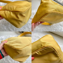 Load image into Gallery viewer, PRADA yellow nylon Hobo