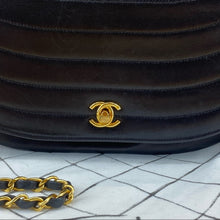 Load image into Gallery viewer, CHANEL half moon lambskin Shoulder bag