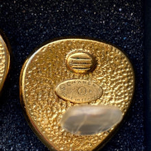 Load image into Gallery viewer, CHANEL vintage gold earrings
