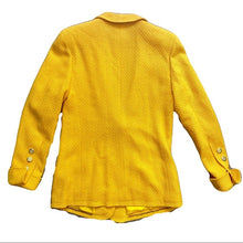 Load image into Gallery viewer, CHANEL vintage yellow Blazer