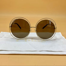 Load image into Gallery viewer, CHLOE 62mm Gradient Round Sunglasses
