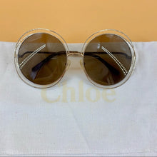 Load image into Gallery viewer, CHLOE 62mm Gradient Round Sunglasses
