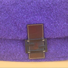 Load image into Gallery viewer, FENDI Wool Mamma baguette Shoulder bag