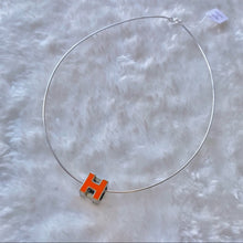 Load image into Gallery viewer, HERMES CAGE D'H NECKLACE