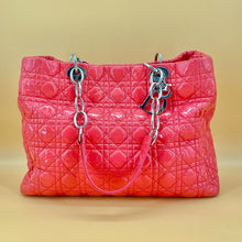 Load image into Gallery viewer, Lady Dior patent leather soft cannage tote TWS