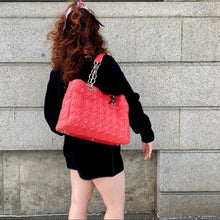 Load image into Gallery viewer, Lady Dior patent leather soft cannage tote TWS