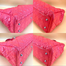 Load image into Gallery viewer, Lady Dior patent leather soft cannage tote TWS