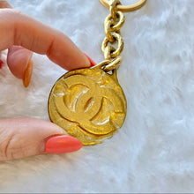 Load image into Gallery viewer, CHANEL gold key chain