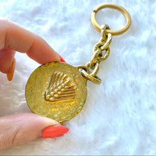 Load image into Gallery viewer, CHANEL gold key chain