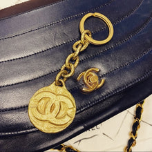 Load image into Gallery viewer, CHANEL gold key chain