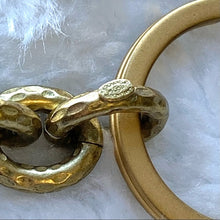 Load image into Gallery viewer, CHANEL gold key chain