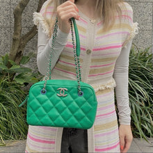 Load image into Gallery viewer, Chanel Camera Coco Rain greed Rubber Shoulder Bag