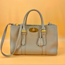 Load image into Gallery viewer, MULBERRY Bayswater Leather Double Zip Tote Bag