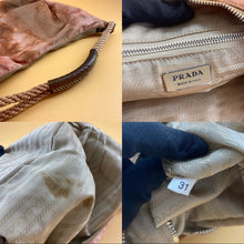 Load image into Gallery viewer, PRADA Nylon Tie Dye Knot Embellished Rope Bag