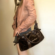 Load image into Gallery viewer, FERRAGAMO vintage two-way leather bag