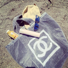 Load image into Gallery viewer, CHANEL Vintage cotton beach Tote