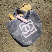 Load image into Gallery viewer, CHANEL Vintage cotton beach Tote