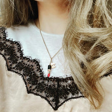 Load image into Gallery viewer, CHANEL rare lipstick necklace