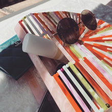 Load image into Gallery viewer, CULT gaia rainbow Acrylic Ark Clutch Bag