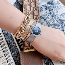 Load image into Gallery viewer, La D de Dior Satine diamond watch