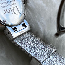 Load image into Gallery viewer, La D de Dior Satine diamond watch