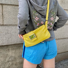 Load image into Gallery viewer, FENDI vintage baguette leather crossbody bag