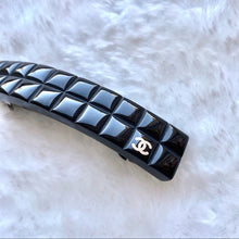 Load image into Gallery viewer, CHANEL classic black barrette