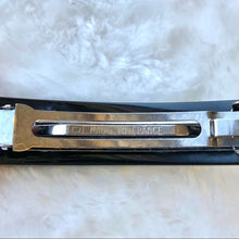 Load image into Gallery viewer, CHANEL classic black barrette