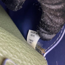 Load image into Gallery viewer, TORY BURCH Green leather tote