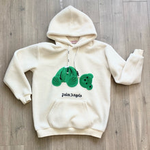 Load image into Gallery viewer, PALM ANGELS Green bear hoodie