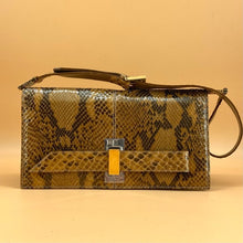 Load image into Gallery viewer, FENDI vintage snake skin Shoulder bag