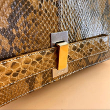 Load image into Gallery viewer, FENDI vintage snake skin Shoulder bag