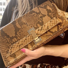 Load image into Gallery viewer, FENDI vintage snake skin Shoulder bag