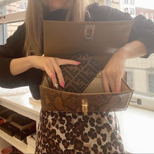 Load image into Gallery viewer, FENDI vintage snake skin Shoulder bag