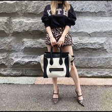 Load image into Gallery viewer, CELINE luggage cloth Handbag