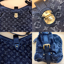 Load image into Gallery viewer, LOUIS VUITTON Denim Mahina XS Black