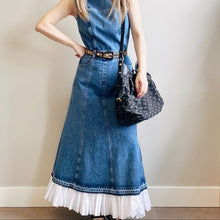 Load image into Gallery viewer, ALEXANDER MCQUEEN denim dress