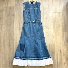 Load image into Gallery viewer, ALEXANDER MCQUEEN denim dress