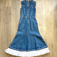 Load image into Gallery viewer, ALEXANDER MCQUEEN denim dress