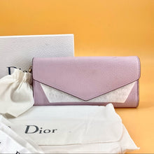 Load image into Gallery viewer, Diorissimo leather wallet