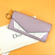 Load image into Gallery viewer, Diorissimo leather wallet