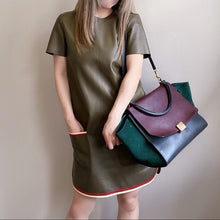 Load image into Gallery viewer, CELINE lambskin leather dress