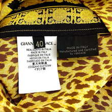 Load image into Gallery viewer, VERSACE 100%silk leopard dress TWS